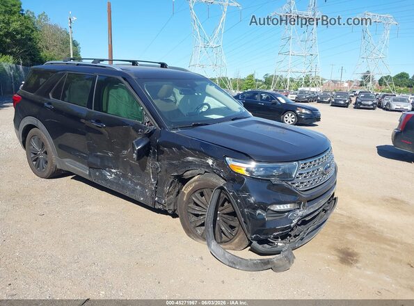 1FMSK8FH5LGC20210 2020 FORD EXPLORER Black წინა ხედი