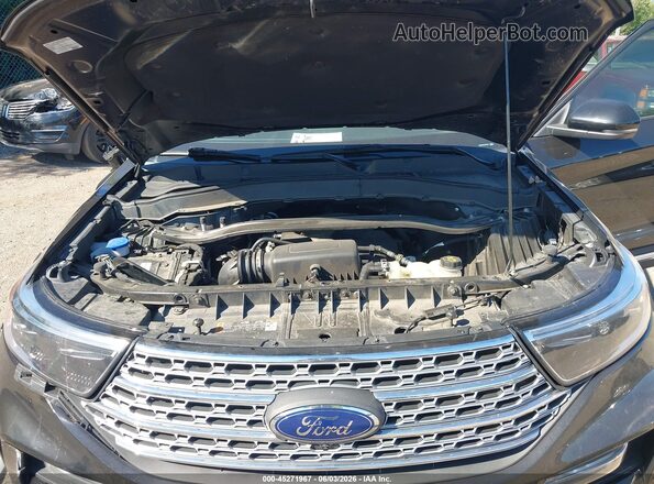 1FMSK8FH5LGC20210 2020 FORD EXPLORER Black უკანა ხედი