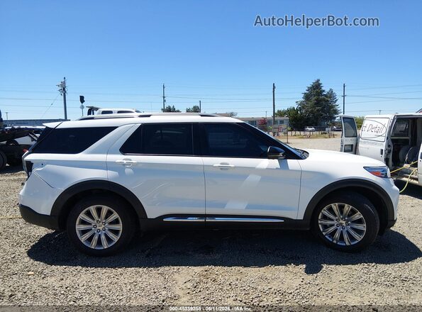1FMSK8FH5MGA13236 2021 FORD EXPLORER White Панорамний вид салону 360°