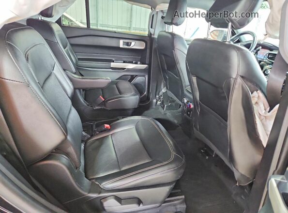 1FMSK8FH5MGB32159 2021 FORD EXPLORER Black უკანა სალონის ხედი