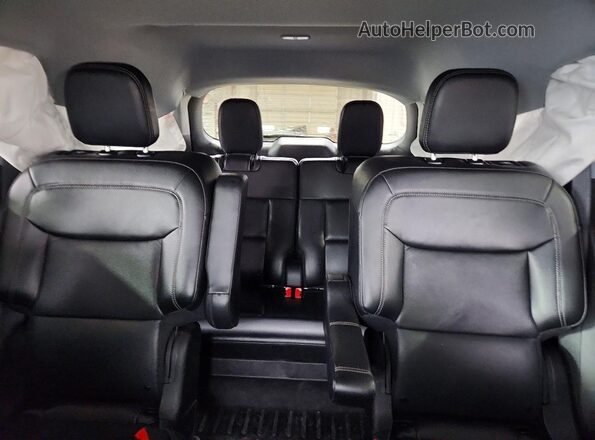 1FMSK8FH5MGB32159 2021 FORD EXPLORER Black უკანა სავარძლების ხედი