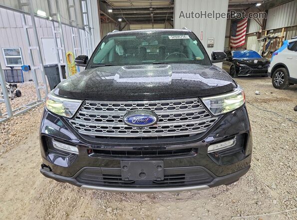 1FMSK8FH5MGB32159 2021 FORD EXPLORER Black წინა ხედი