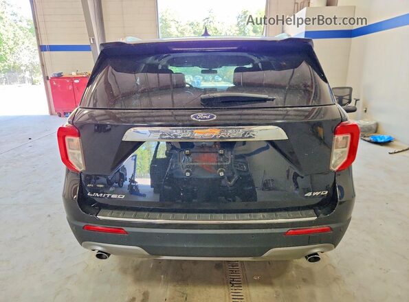 1FMSK8FH6PGA58450 2023 FORD EXPLORER Black Հետևի տեսք
