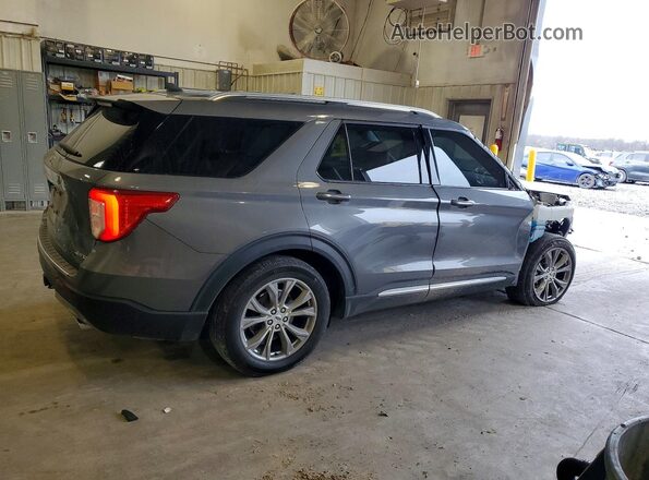 1FMSK8FH7NGA43761 2022 FORD EXPLORER Gray Задня права чверть
