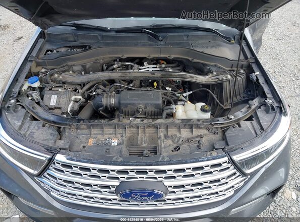 1FMSK8FH7PGA57274 2023 FORD EXPLORER Gray Widok z tyłu