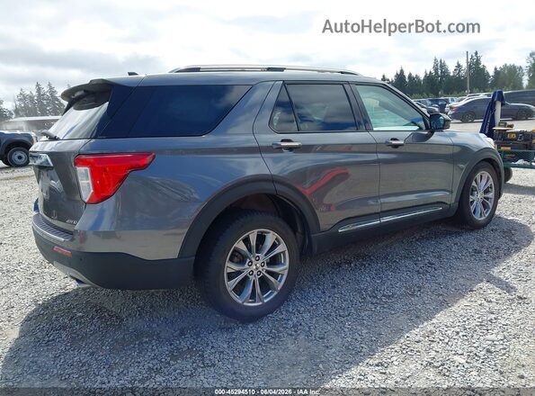 1FMSK8FH7PGA57274 2023 FORD EXPLORER Gray Tył prawy