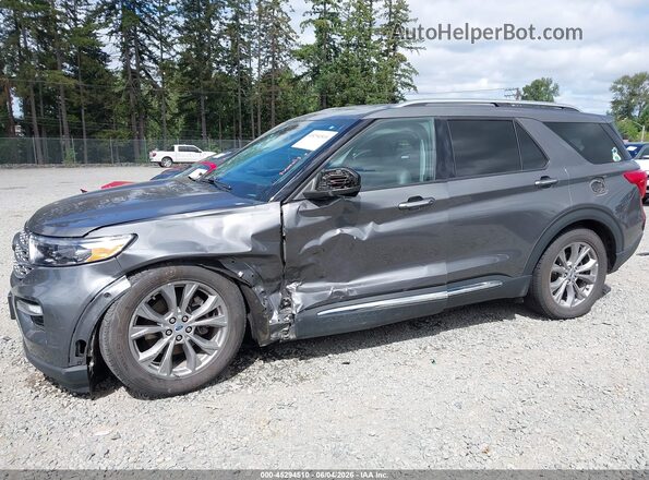 1FMSK8FH7PGA57274 2023 FORD EXPLORER Gray Widok z przodu
