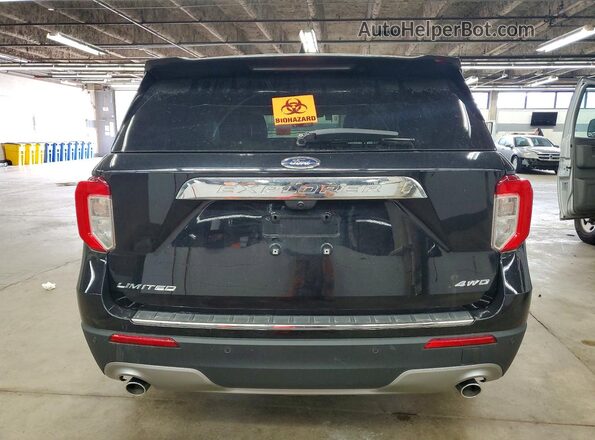 1FMSK8FH7PGB19126 2023 FORD EXPLORER Black Widok z tyłu