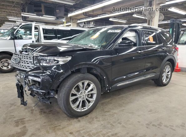 1FMSK8FH7PGB19126 2023 FORD EXPLORER Black Widok wnętrza 360 stopni