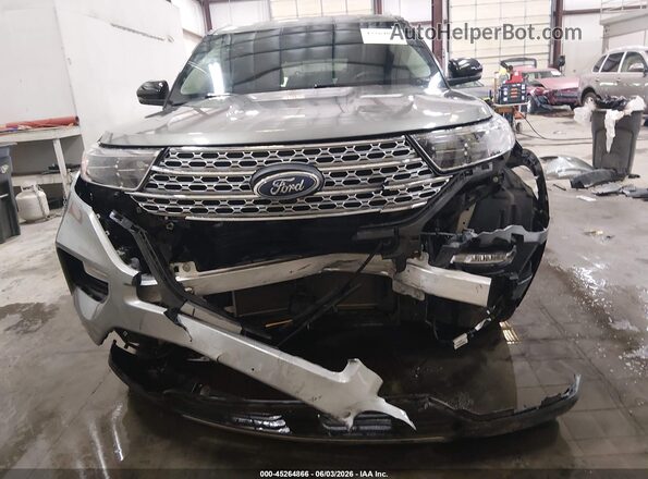 1FMSK8FH8LGA92447 2020 FORD EXPLORER Gray წინა ხედი