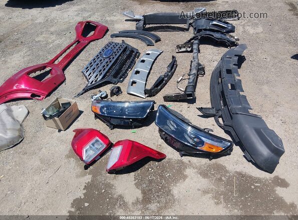 1FMSK8FH8MGA40088 2021 FORD EXPLORER Red 