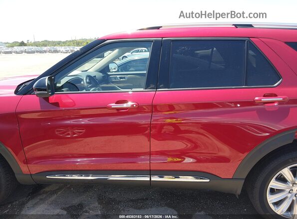 1FMSK8FH8MGA40088 2021 FORD EXPLORER Red 