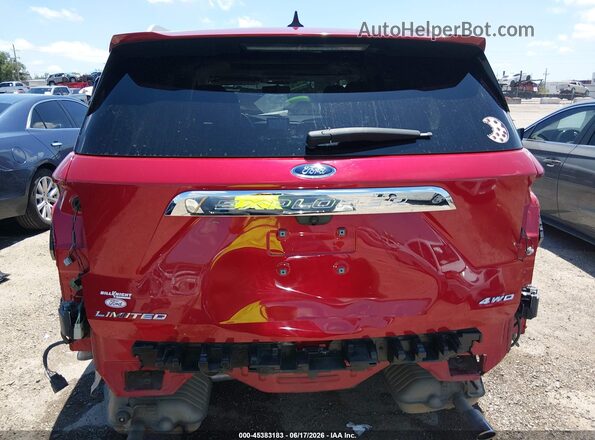1FMSK8FH8MGA40088 2021 FORD EXPLORER Red 