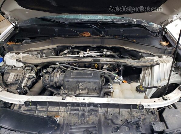 1FMSK8FH9MGC04321 2021 FORD EXPLORER White Engine compartment view