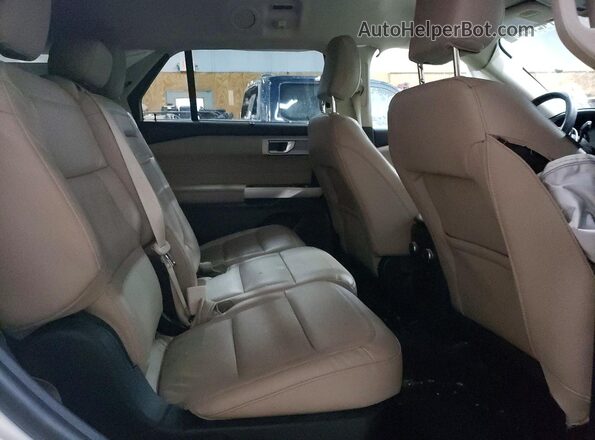 1FMSK8FH9MGC04321 2021 FORD EXPLORER White Rear interior view