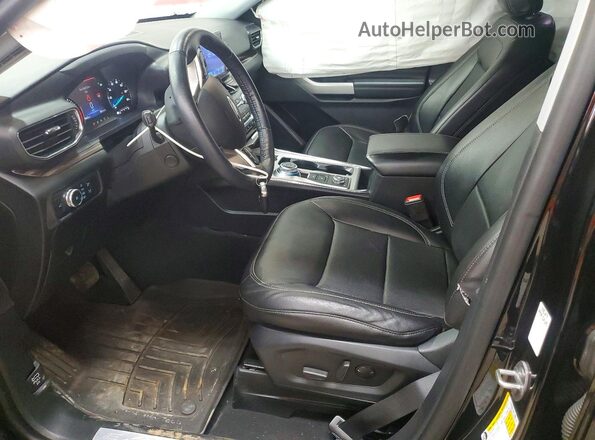 1FMSK8FH9NGA95537 2022 FORD EXPLORER Black Front interior view