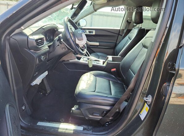1FMSK8FH9PGB26918 2023 FORD EXPLORER Charcoal Vista interior delantera