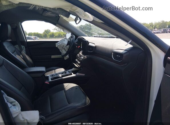1FMSK8FHXLGD18987 2020 FORD EXPLORER White Vista interior delantera