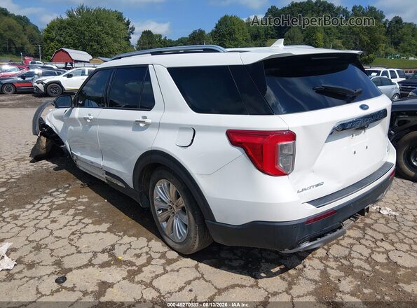 1FMSK8FHXLGD19301 2020 FORD EXPLORER White Tył lewy