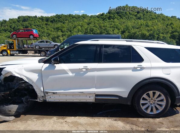 1FMSK8FHXLGD19301 2020 FORD EXPLORER White Widok wnętrza 360 stopni
