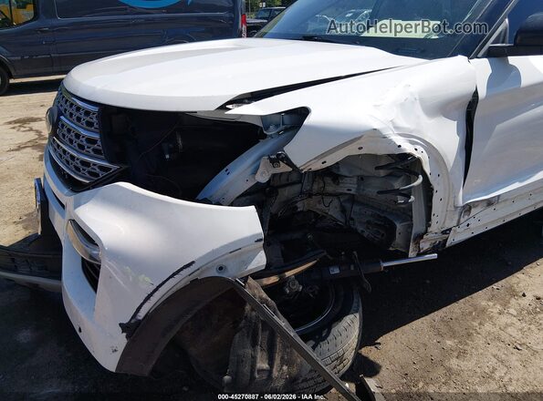 1FMSK8FHXLGD19301 2020 FORD EXPLORER White Widok z przodu