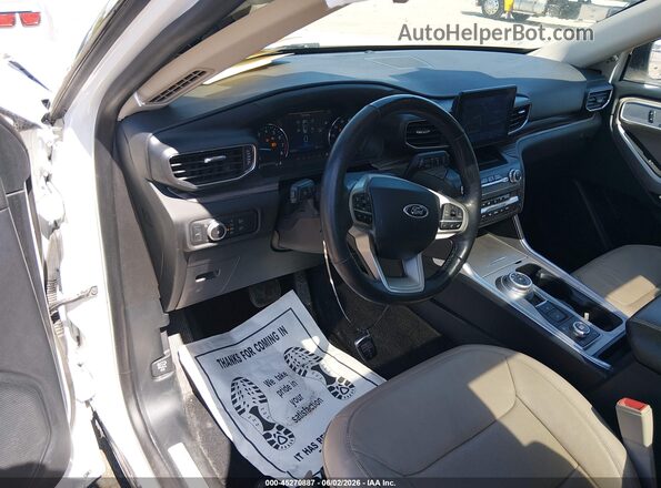 1FMSK8FHXLGD19301 2020 FORD EXPLORER White 
