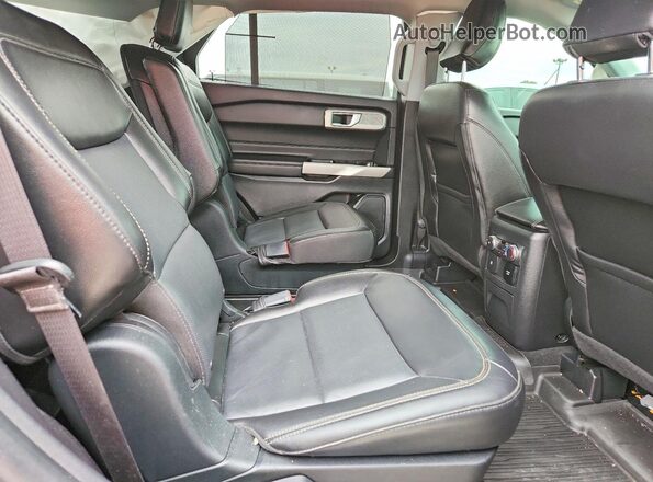 1FMSK8FHXNGA64393 2022 FORD EXPLORER Blue Rear interior view