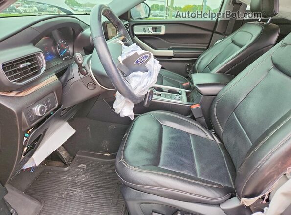 1FMSK8FHXNGA64393 2022 FORD EXPLORER Blue Front interior view