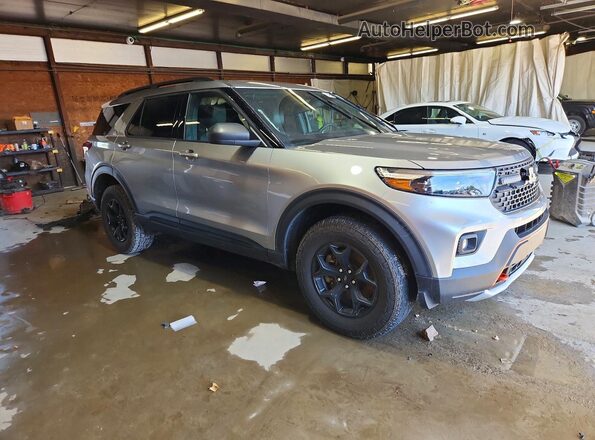 1FMSK8JH2RGA55832 2024 FORD EXPLORER Silver Առջևի աջ