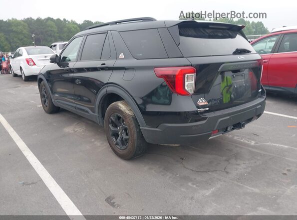 1FMSK8JH7NGA14977 2022 FORD EXPLORER Black Задня ліва чверть
