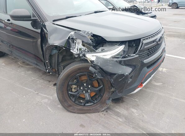 1FMSK8JH7NGA14977 2022 FORD EXPLORER Black Вид спереду