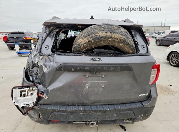 1FMSK8JH7NGA20973 2022 FORD EXPLORER Gray Vista trasera