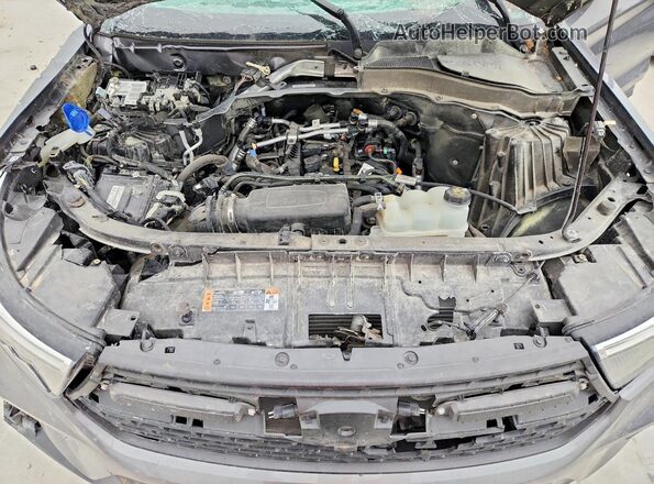 1FMSK8JH7NGA20973 2022 FORD EXPLORER Gray Vista del compartimento del motor