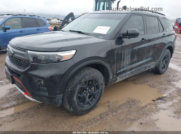 1FMSK8JH8RGA09776 2024 FORD EXPLORER Black Przód lewy