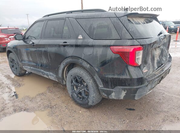 1FMSK8JH8RGA09776 2024 FORD EXPLORER Black Tył lewy