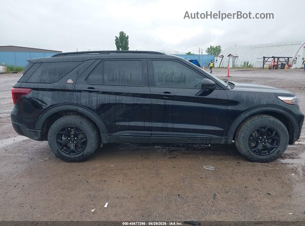 1FMSK8JH8RGA09776 2024 FORD EXPLORER Black Widok wnętrza z tyłu