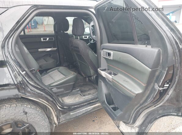 1FMSK8JH8RGA09776 2024 FORD EXPLORER Black Widok naklejki z numerem VIN