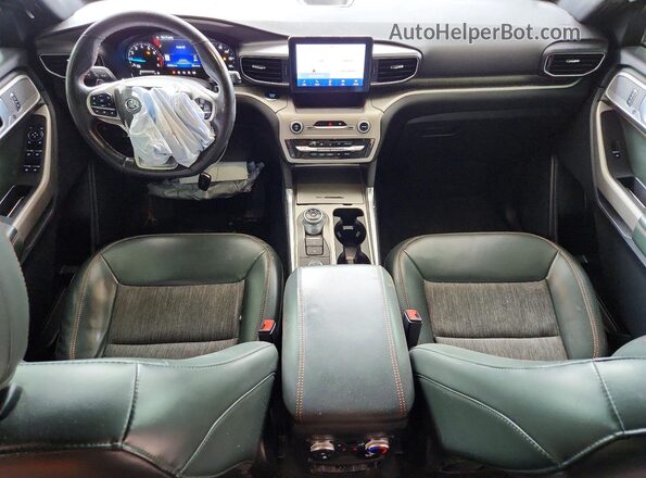 1FMSK8JH9NGC46190 2022 FORD EXPLORER Black Dashboard view