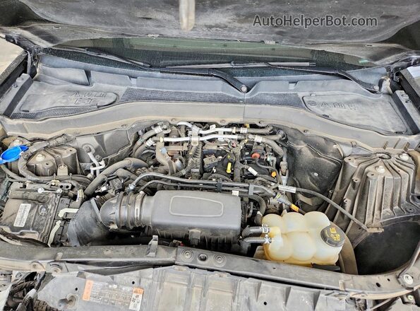 1FMSK8JH9NGC46190 2022 FORD EXPLORER Black Engine compartment view