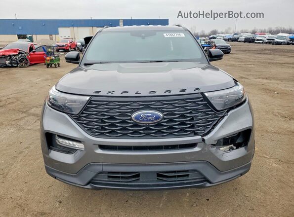 1FMSK8KH4PGA93249 2023 FORD EXPLORER Gray Вид спереду