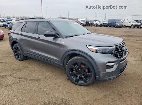 1FMSK8KH4PGA93249 2023 FORD EXPLORER Gray Передня права чверть