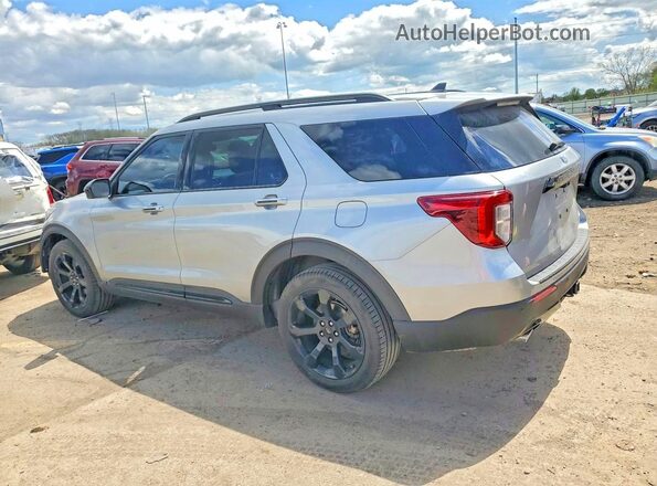 1FMSK8KH6RGA00511 2024 FORD EXPLORER Silver Rear left
