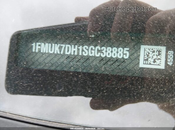 1FMUK7DH1SGC38885 2025 FORD EXPLORER Blue Engine compartment view