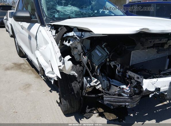 1FMUK7DH2SGA11429 2025 FORD EXPLORER White Սալոնի 360 աստիճան տեսք