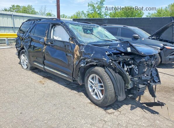 1FMUK7DH3SGA00181 2025 FORD EXPLORER Black Передня права чверть