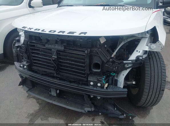 1FMUK7DH4SGC61299 2025 FORD EXPLORER White Դիմացի տեսք