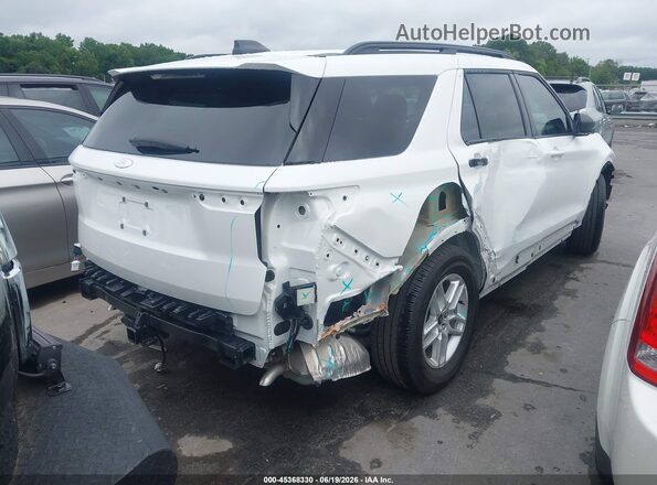 1FMUK7DH4SGC61299 2025 FORD EXPLORER White Հետևի աջ