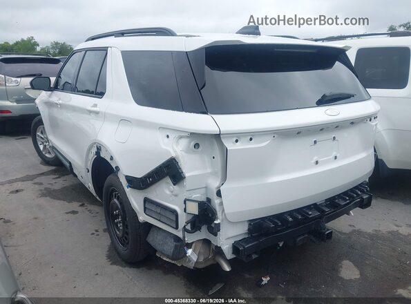 1FMUK7DH4SGC61299 2025 FORD EXPLORER White 