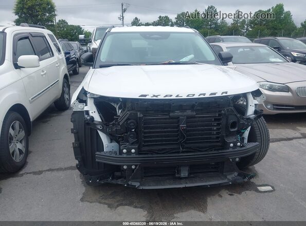 1FMUK7DH4SGC61299 2025 FORD EXPLORER White Սալոնի հետևի տեսք