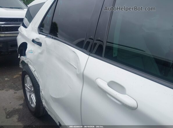 1FMUK7DH4SGC61299 2025 FORD EXPLORER White 